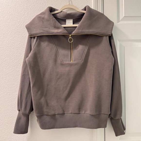 Varley Vine Half-Zip Ottoman Pullover - Picture 5 of 9